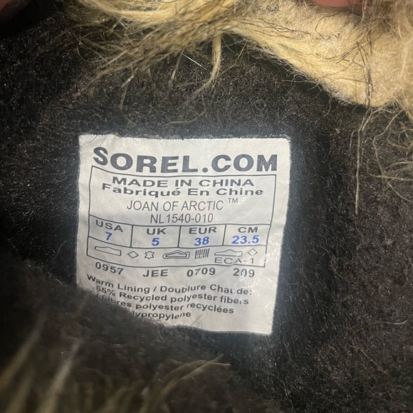 Sorel Joan of Arctic boots-Size 7 - Picture 5 of 5